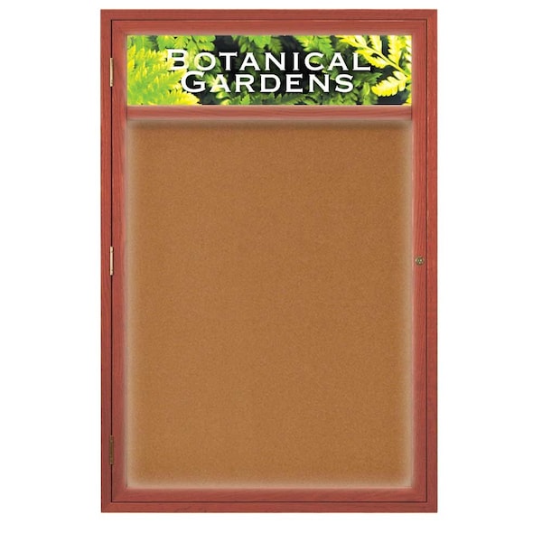 Open Faced Traditional Rounded Corkboard